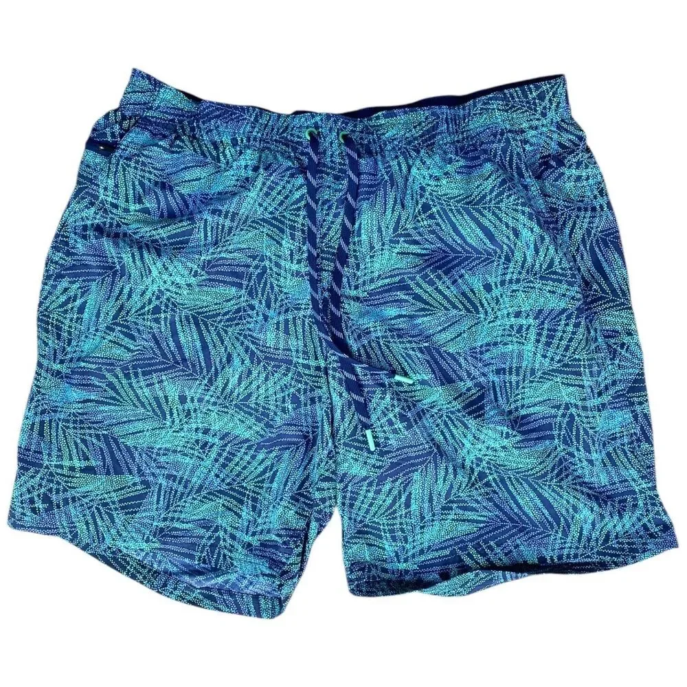 Land's End Men's 2XL UPF 50 Volley Swim Trunks 9